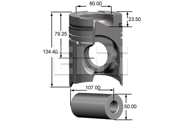 Piston LP181 2833 STD ELPI
